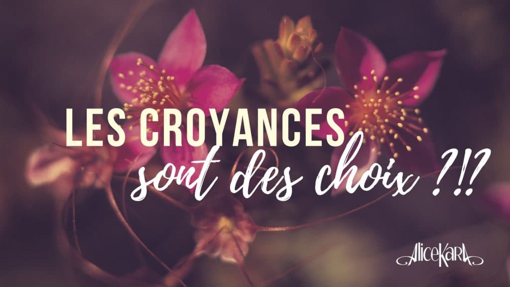 Les croyances sont des choix ?